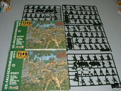 Revell 1/72 HO WW2 US Paratroopers 2 boxes  