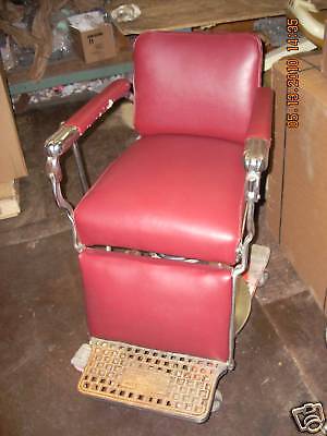 PAIDAR BARBER CHAIR, WITH HEADREST, CHAIR LAYS FLAT  