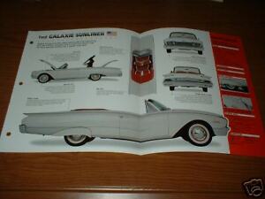 1960 Ford galaxie specs #1