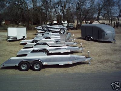 TOMMYS ALUMINUM CAR TRAILER, RACING, OFFROAD, MOTORHOME