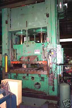 500 Ton PACIFIC #500D6 42 Hydraulic Press, new 1978  