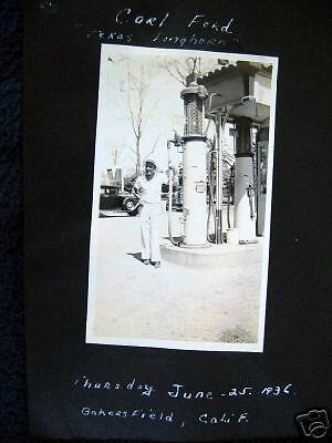 BAKERSFIELD CA~1936 RICHFIELD GAS STATION~Old Gas Pumps  