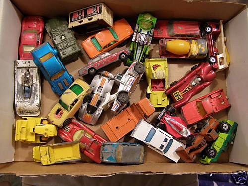 27 VINTAGE LESNEY MATCHBOX CARS FROM 50S 60S 70S 80S  