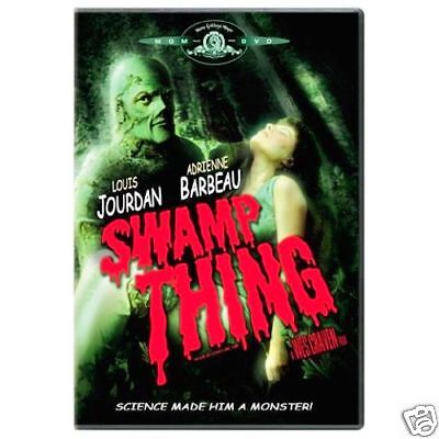 Swamp Thing RARE DVD Adrienne Barbeau Louis Jourdan Wes Craven DC 