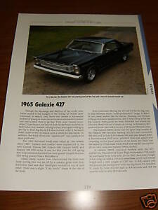 1965 Ford galaxie xl specs #7