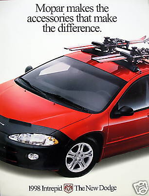 1998 Dodge Intrepid Sedan Accesories Brochure