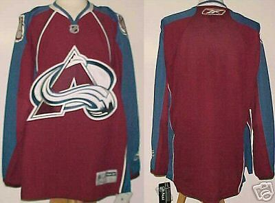 Colorado Avalanche NHL Reebok Premier Burgundy Jersey  