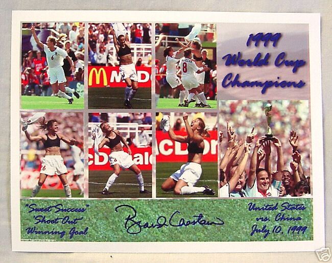 BRANDI CHASTAIN 99 WOMENS WORLD CUP RENDITION  