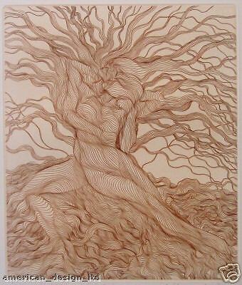 original limited edition etching from the willows suite by azoulay