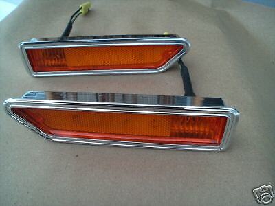 1970 71 Mopar Challenger Front Side Marker Bezel & Lens  