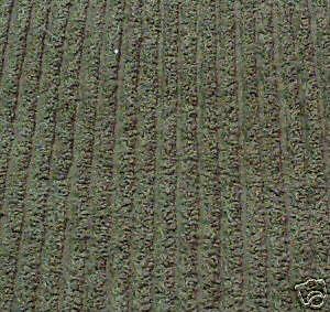 PLUSH SAGE GREEN CHENILLE FABRIC 36X56 QUALITY  