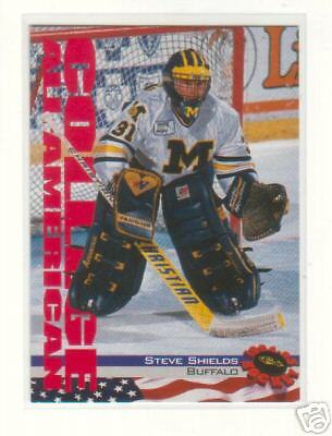 1994 95 Classic HOCKEY ALL AMERICAN RC 62 STEVE SHIELDS  