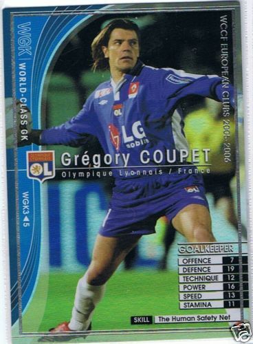 WCCF 05 06 WGK3 Gregory COUPET OLYMPIQUE LYONNAIS GK  