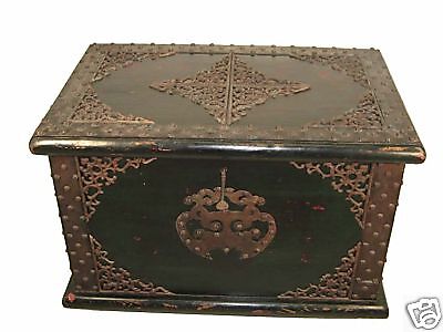 Chinese Antique Big Strong Treasure Chest/Coffee Table  