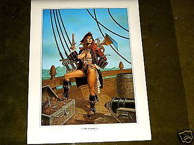 THE SEA FOX S/N LIMITED EDITION PRINT VERY NICE HOT  