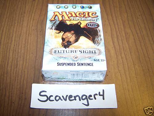 Suspended Sentence Magic the Gathering Future Sight NEW  