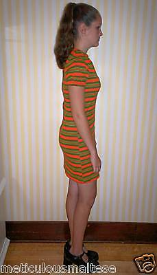 Vintage 1960s Mini Knit Dress for Fall, 32 30 32, NICE  