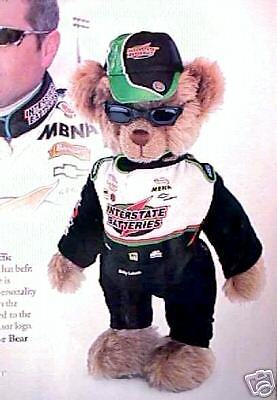 Franklin Mint BOBBY LABONTE COLLECTOR BEAR ~ COA NIB  