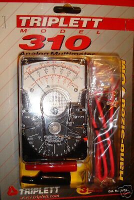 New Model 310 Triplett Analog VOM Multimeter 3018  