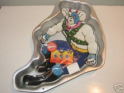 Biker Mice From Mars Mouse Wilton Cake Pan Cartoon New  