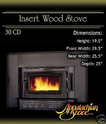 Appalachian 30 CD INSERT Wood Stove Fireplace TRIM KIT  