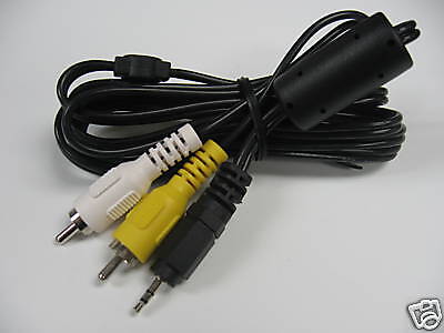 5mm Jack to 2x Phono RCA AV Cable Video w/Mono Sound  