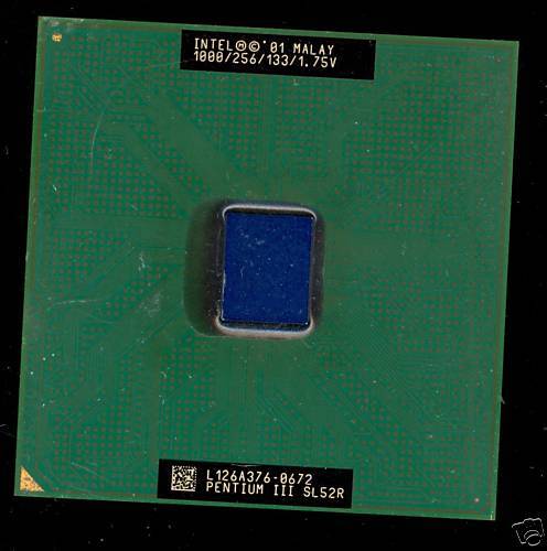 PENTIUM III 1.0GHz SL52R (256K/133/SOCKET370)WORK