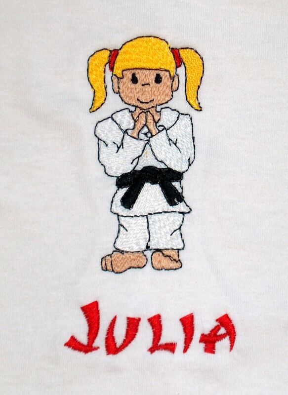 Personalized KARATE MARTIAL ARTS Name or Birthday Shirt  