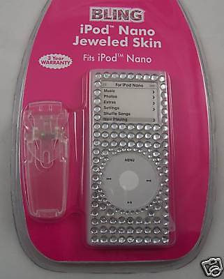 Bling iPod nano bling jeweled nano skin case cover  