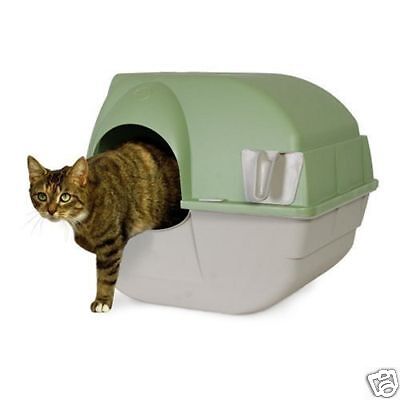 Self Cleaning Covered Large Cat Litter Box Ideal for Multiple or Big Cats New