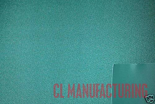 TEAL BLUE GREEN 600d Poly canvas 58 wide 5 yds fabric  