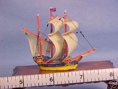 Sailing  Ship- (#319) - Dollhouse Miniature