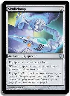 MAGIC MTG Skullclamp / Morsa Cerebrale   Darksteel  